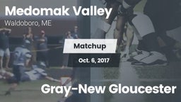 Matchup: Medomak Valley High  vs. Gray-New Gloucester 2017