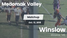 Matchup: Medomak Valley High  vs. Winslow  2018