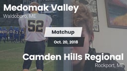 Matchup: Medomak Valley High  vs. Camden Hills Regional  2018