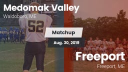 Matchup: Medomak Valley High  vs. Freeport  2019