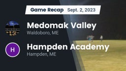 Recap: Medomak Valley  vs. Hampden Academy 2023