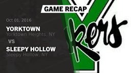 Recap: Yorktown  vs. Sleepy Hollow  2016