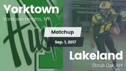 Matchup: Yorktown  vs. Lakeland  2017