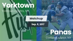 Matchup: Yorktown  vs. Panas  2017