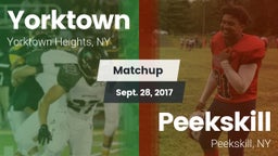Matchup: Yorktown  vs. Peekskill  2017
