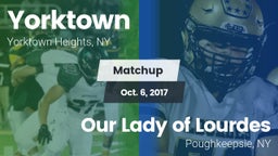 Matchup: Yorktown  vs. Our Lady of Lourdes  2017