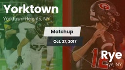 Matchup: Yorktown  vs. Rye  2017