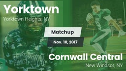 Matchup: Yorktown  vs. Cornwall Central  2017