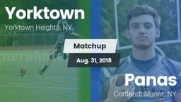 Matchup: Yorktown  vs. Panas  2018