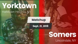 Matchup: Yorktown  vs. Somers  2018
