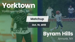 Matchup: Yorktown  vs. Byram Hills  2018