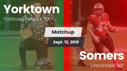 Matchup: Yorktown  vs. Somers  2019
