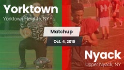 Matchup: Yorktown  vs. Nyack  2019