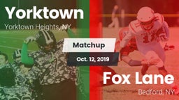 Matchup: Yorktown  vs. Fox Lane  2019
