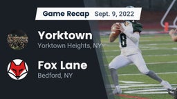 Recap: Yorktown  vs. Fox Lane  2022