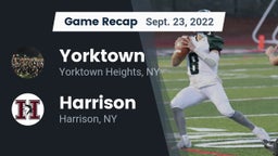 Recap: Yorktown  vs. Harrison  2022