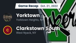 Recap: Yorktown  vs. Clarkstown South  2022