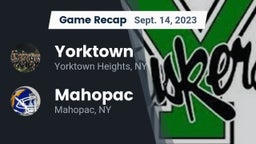 Recap: Yorktown  vs. Mahopac  2023