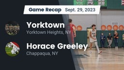 Recap: Yorktown  vs. Horace Greeley  2023