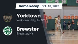 Recap: Yorktown  vs. Brewster  2023