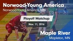 Matchup: Norwood-Young vs. Maple River  2016
