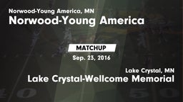 Matchup: Norwood-Young vs. Lake Crystal-Wellcome Memorial  2016
