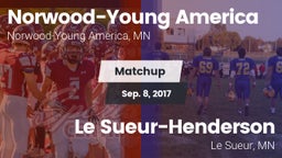 Matchup: Norwood-Young vs. Le Sueur-Henderson  2017
