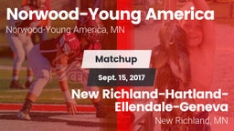 Matchup: Norwood-Young vs. New Richland-Hartland-Ellendale-Geneva  2017