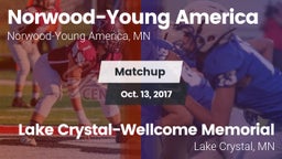 Matchup: Norwood-Young vs. Lake Crystal-Wellcome Memorial  2017