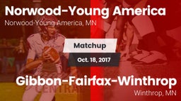 Matchup: Norwood-Young vs. Gibbon-Fairfax-Winthrop  2017