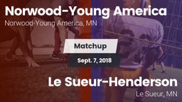 Matchup: Norwood-Young vs. Le Sueur-Henderson  2018