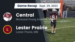 Recap: Central  vs. Lester Prairie  2023