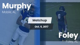 Matchup: Murphy  vs. Foley  2017