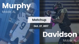 Matchup: Murphy  vs. Davidson  2017