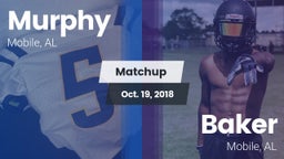 Matchup: Murphy  vs. Baker  2018