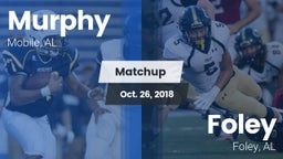 Matchup: Murphy  vs. Foley  2018