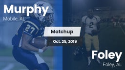 Matchup: Murphy  vs. Foley  2019