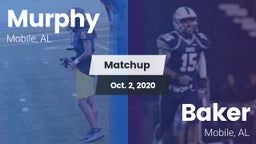 Matchup: Murphy  vs. Baker  2020