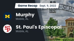 Recap: Murphy  vs. St. Paul's Episcopal  2022