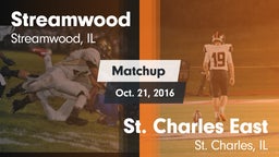 Matchup: Streamwood High vs. St. Charles East  2016