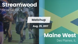 Matchup: Streamwood High vs. Maine West  2017