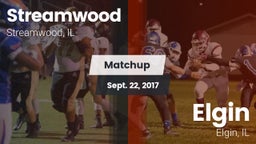 Matchup: Streamwood High vs. Elgin  2017