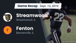 Recap: Streamwood  vs. Fenton  2019