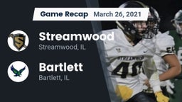 Recap: Streamwood  vs. Bartlett  2021