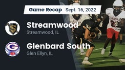 Recap: Streamwood  vs. Glenbard South  2022