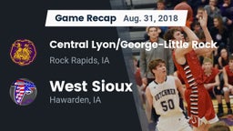 Recap: Central Lyon/George-Little Rock  vs. West Sioux  2018