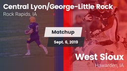 Matchup: Central vs. West Sioux  2019