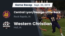 Recap: Central Lyon/George-Little Rock  vs. Western Christian  2019