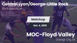 Matchup: Central vs. MOC-Floyd Valley  2019