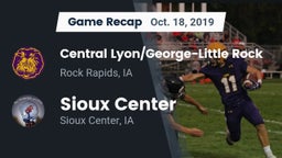 Recap: Central Lyon/George-Little Rock  vs. Sioux Center  2019